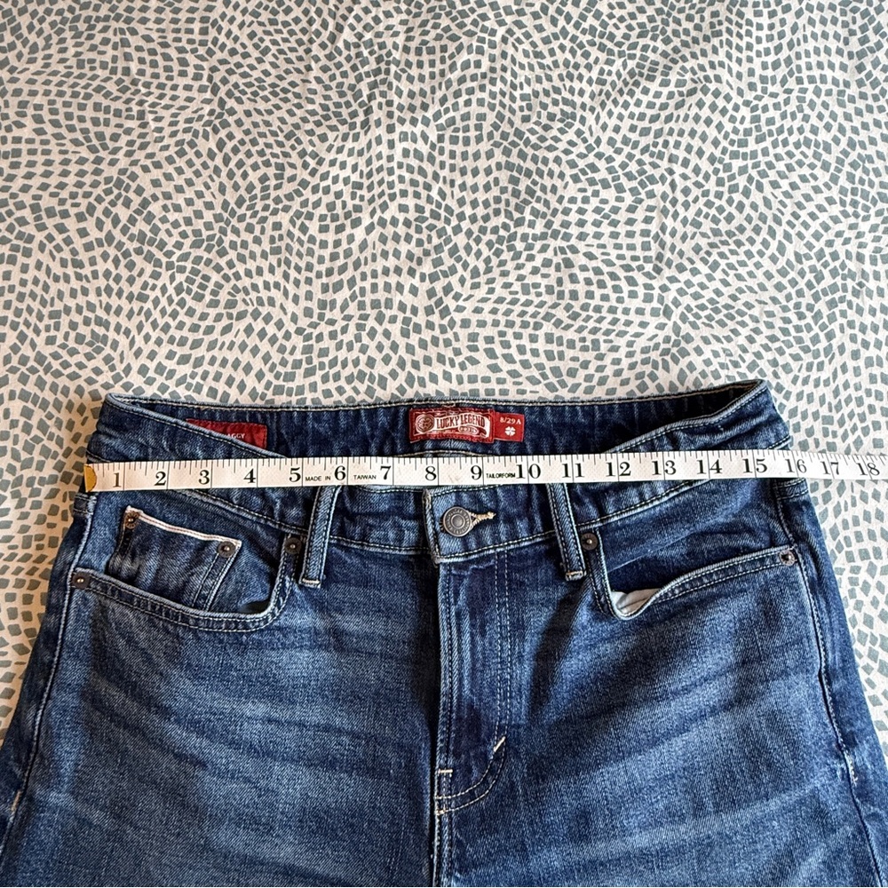 Lucky Brand | The Baggy Wide Leg Cuffed Jeans - Picture 5 of 11